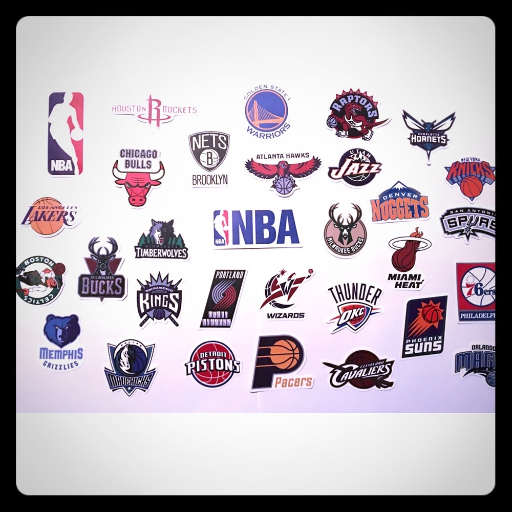 NBA Team Stickers Variety Pack